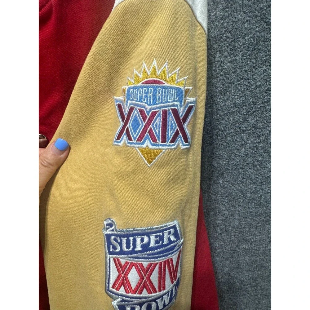 New G-III San Francisco 49ers Large 5X Super Bowl Champions Jacket